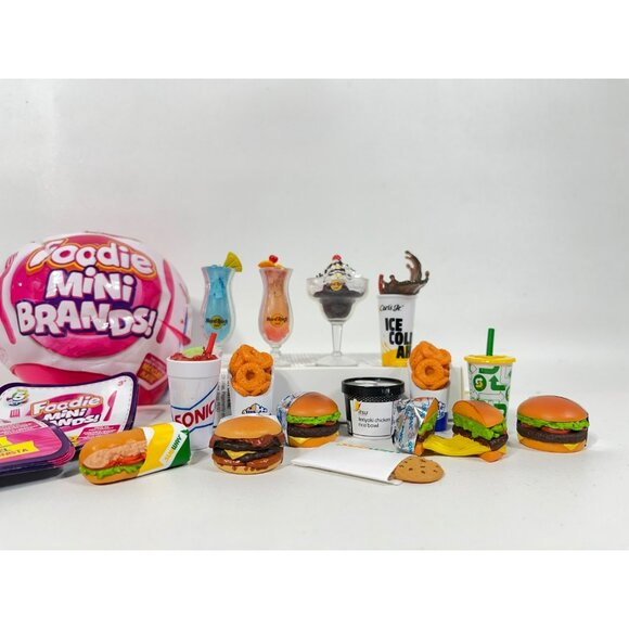 5 Surprise Foodie Mini Brands 15 Piece Bundle Set - Picture 6 of 14